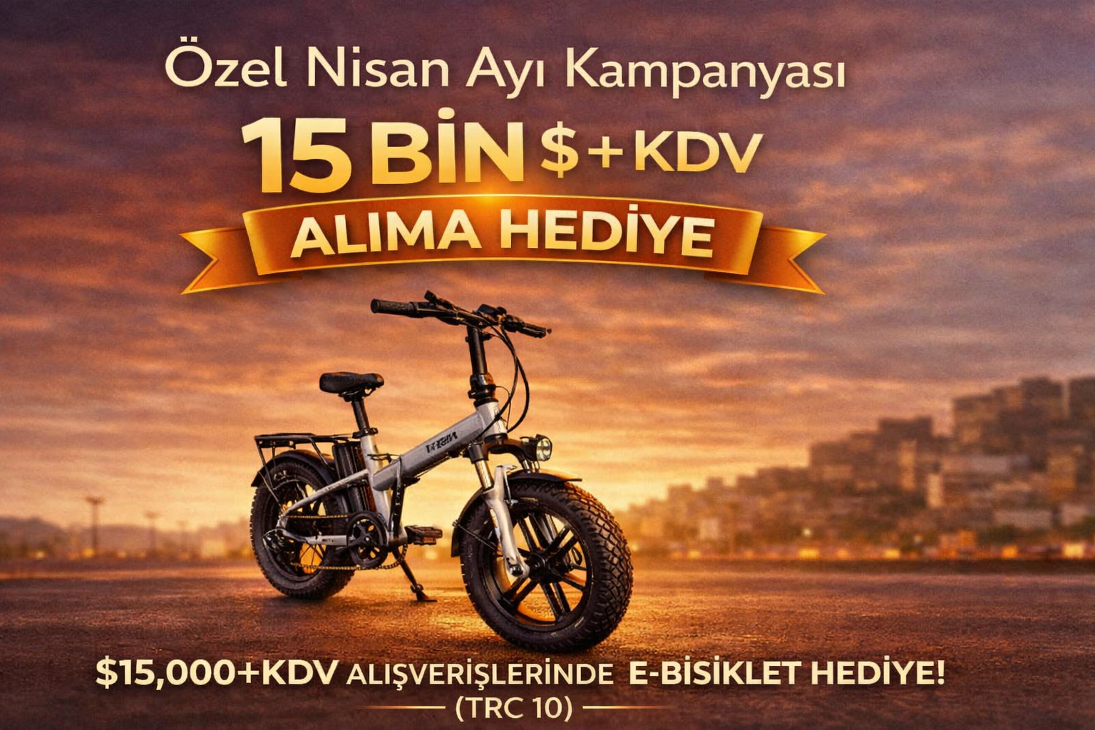 TRC 10 Nisan Kampanyası Görseli