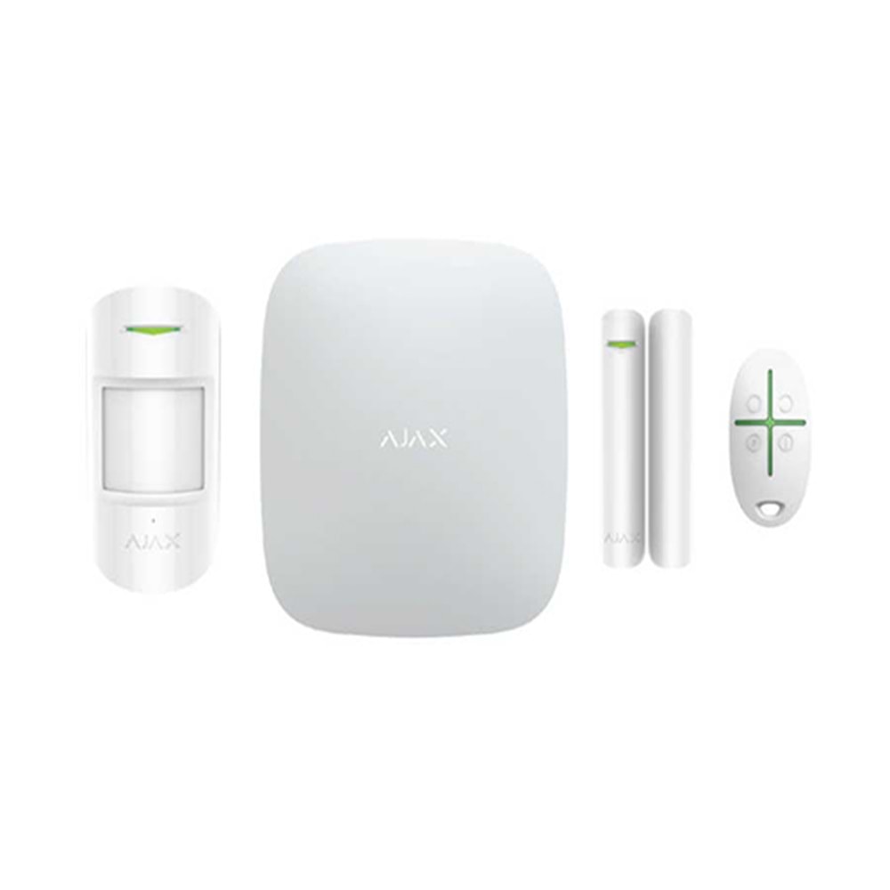Ajax StarterKit Alarm Başlangıç Seti Beyaz