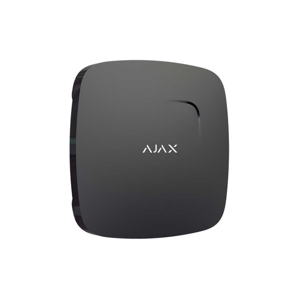 Ajax FireProtect Kablosuz Isı ve Duman Dedektörü (Siyah)