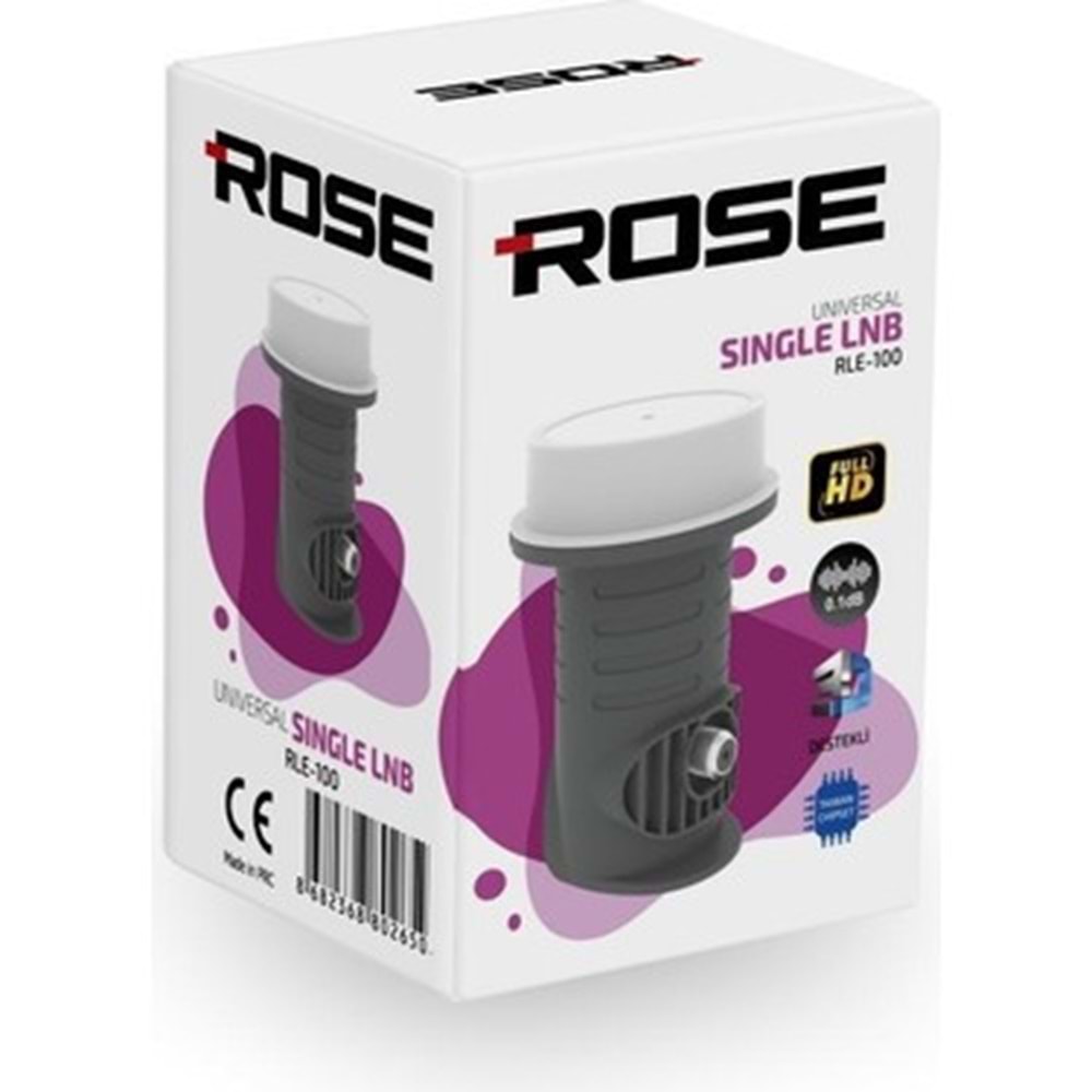 Rose RLE-100 1'li Anten LNB