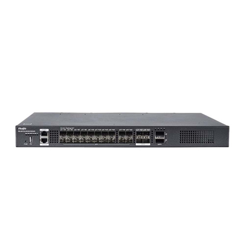 Ruijie Reyee RG-S6120-20XS4VS2QXS 20 Port 10G SFP+ / 4 Port 25Ge SFP / 2 Port 40Ge QSFP+ Layer 3 Omurga Yönetilebilir Switch