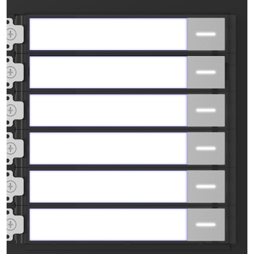 Hikvision DS-KD-KK Video İntercom İsim Modülü (Butonlu)
