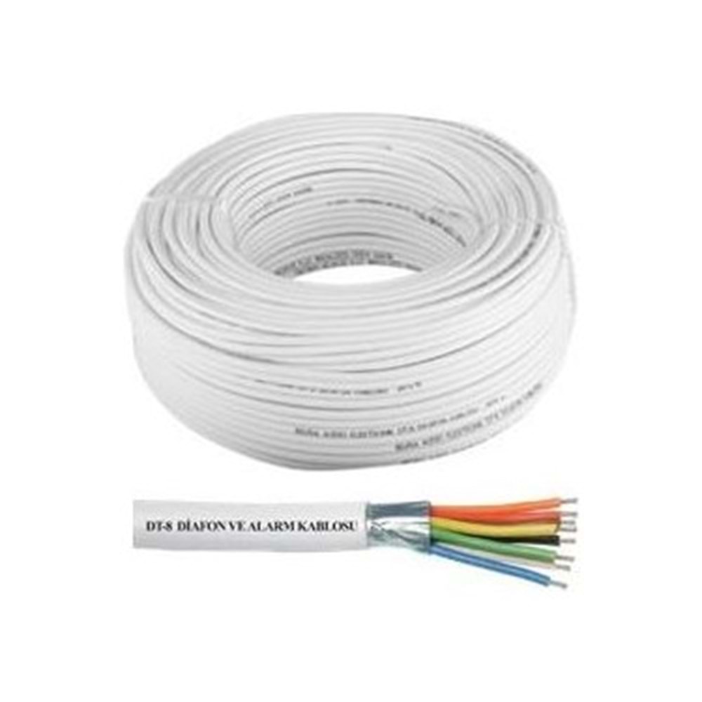 Starboard DT8 Alarm Diafon Kablosu 100M