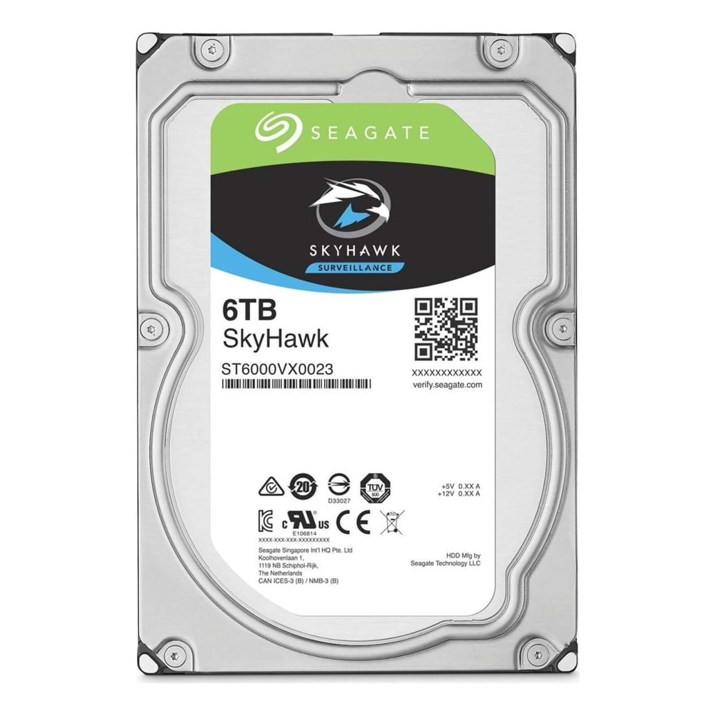 Seagate 6 TB SKYHAWK ST6000VX001 ST6000VX009