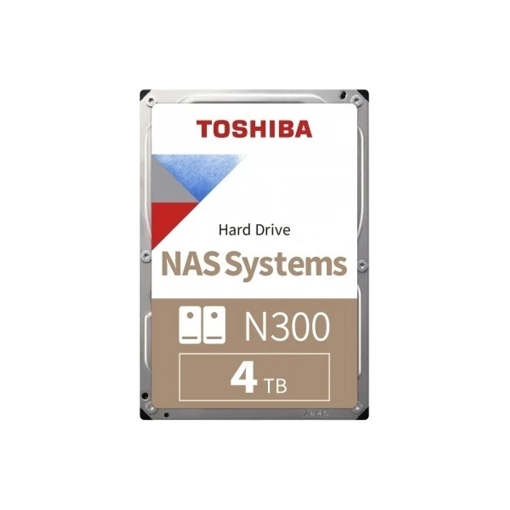 Toshiba N300 4 TB 7200 RPM 128MB SATA3 180/Y NAS (HDWQ140UZSVA)