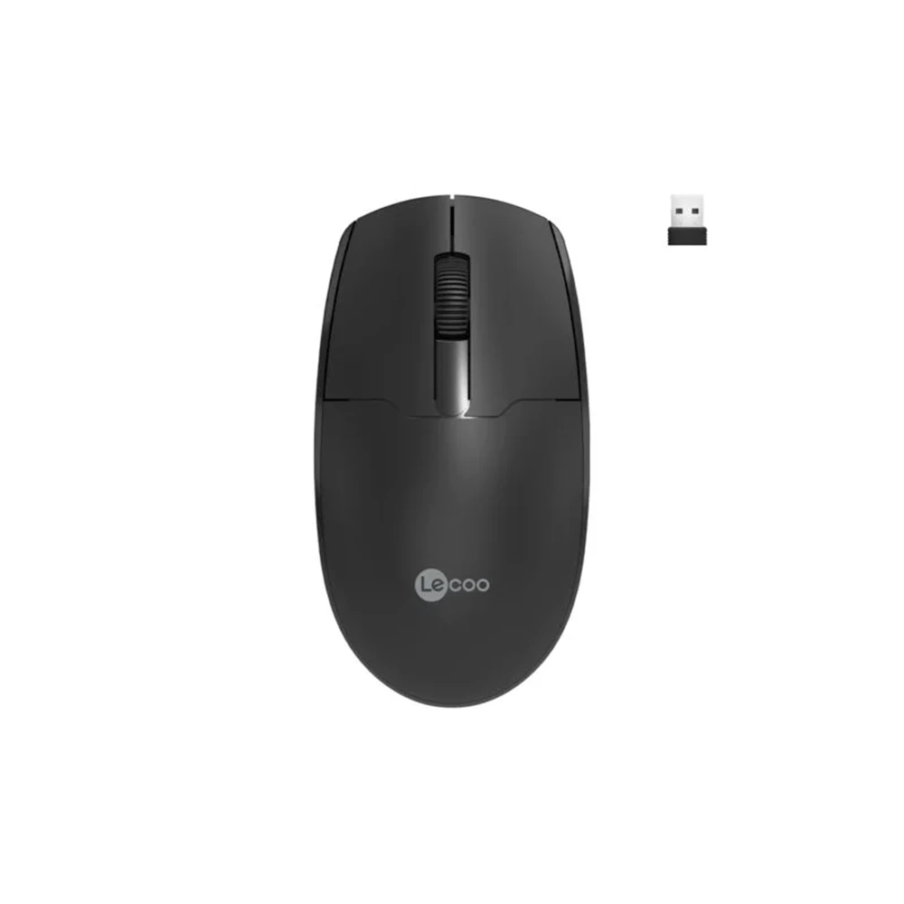 Lenovo Lecoo WS204 SİYAH Sessiz Kablosuz Mouse