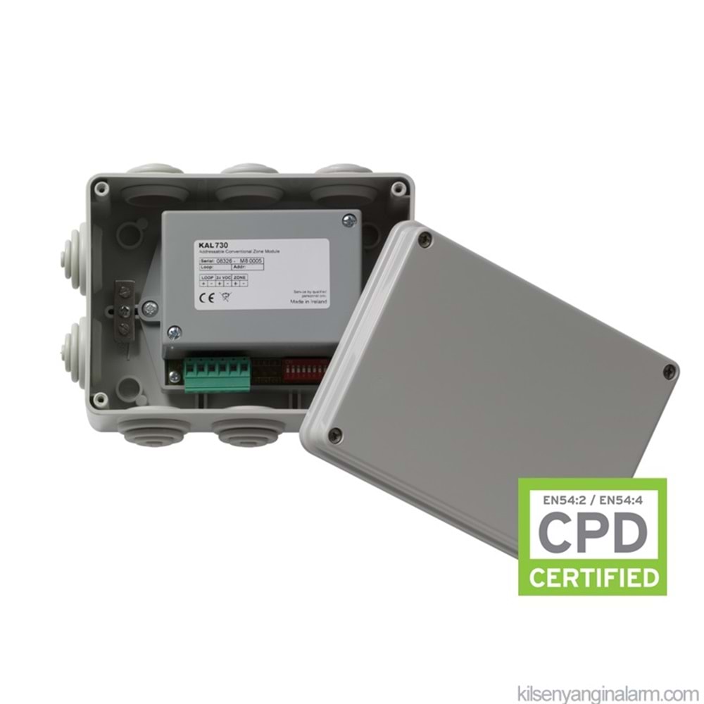 Kilsen KAL760 Adreslenebilir Giriş Modülü 1 Giriş