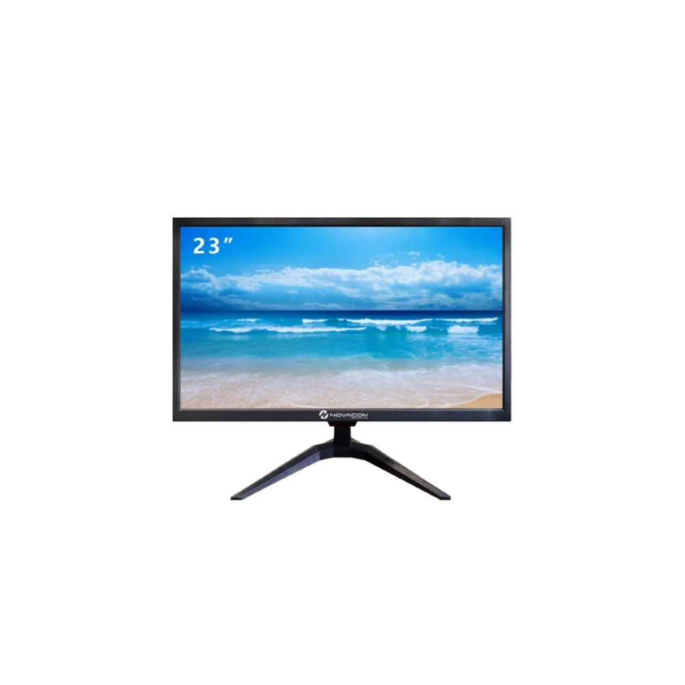 Novacom NVC-LED24A 24inç CCTV Monitör (AUDIO-HDMI -VGA GİRİŞ)