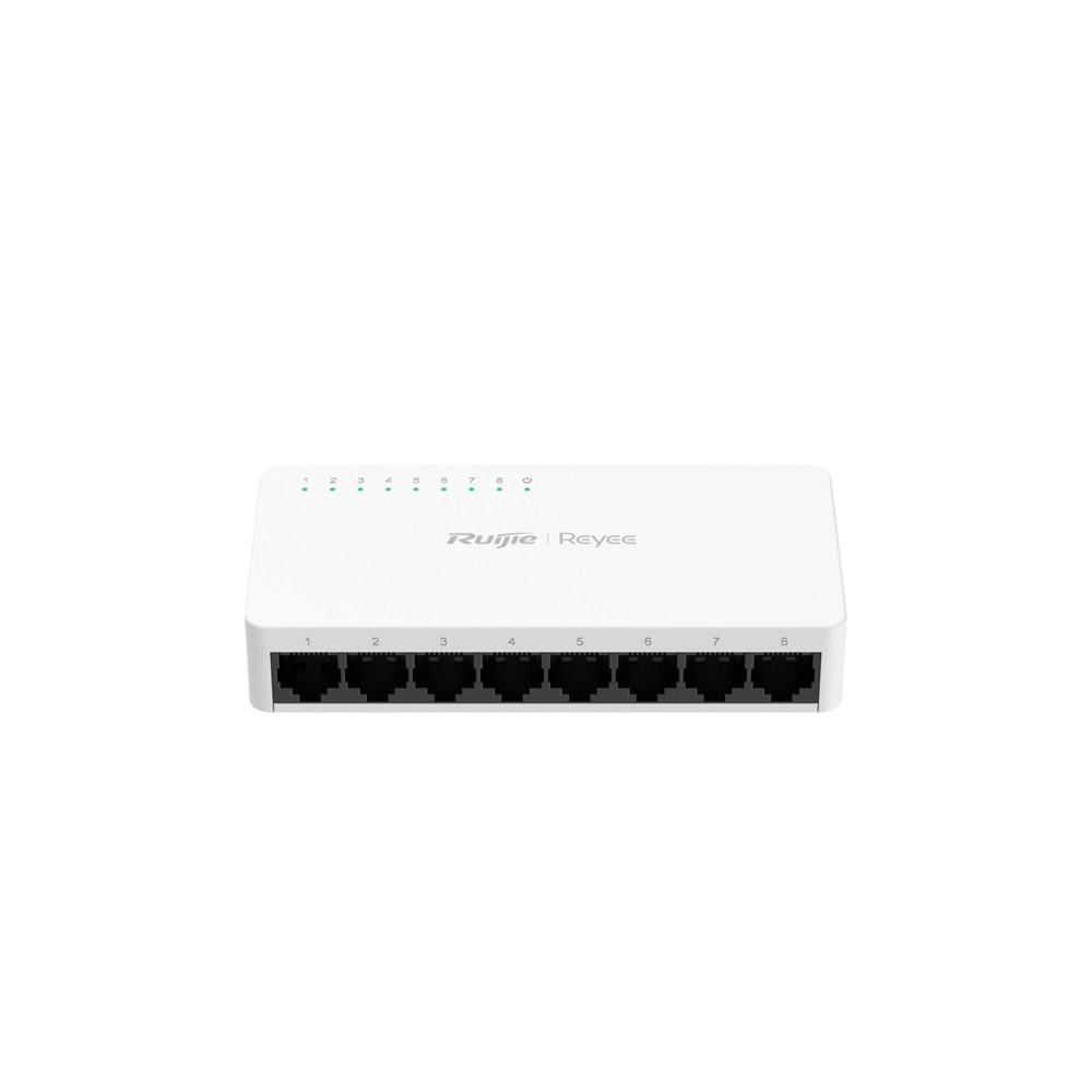 Ruijie Reyee RG-ES08G-L 8 Port Gigabit Tak Çalıştır Yönetilemez Switch