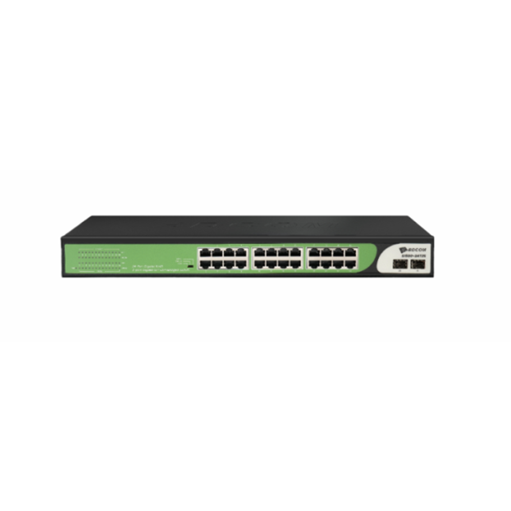 BDCOM S1500-24T2S 24 Port Gigabit 2 SFP Yönetilemez Switch