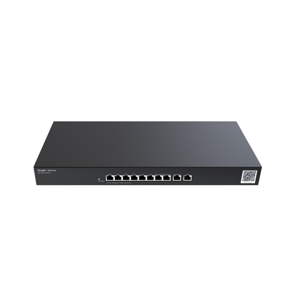 Ruijie Reyee RG-EG310GH-E 10 Port Gigabit 1.5 Gbps 350 Kullanıcılı Router