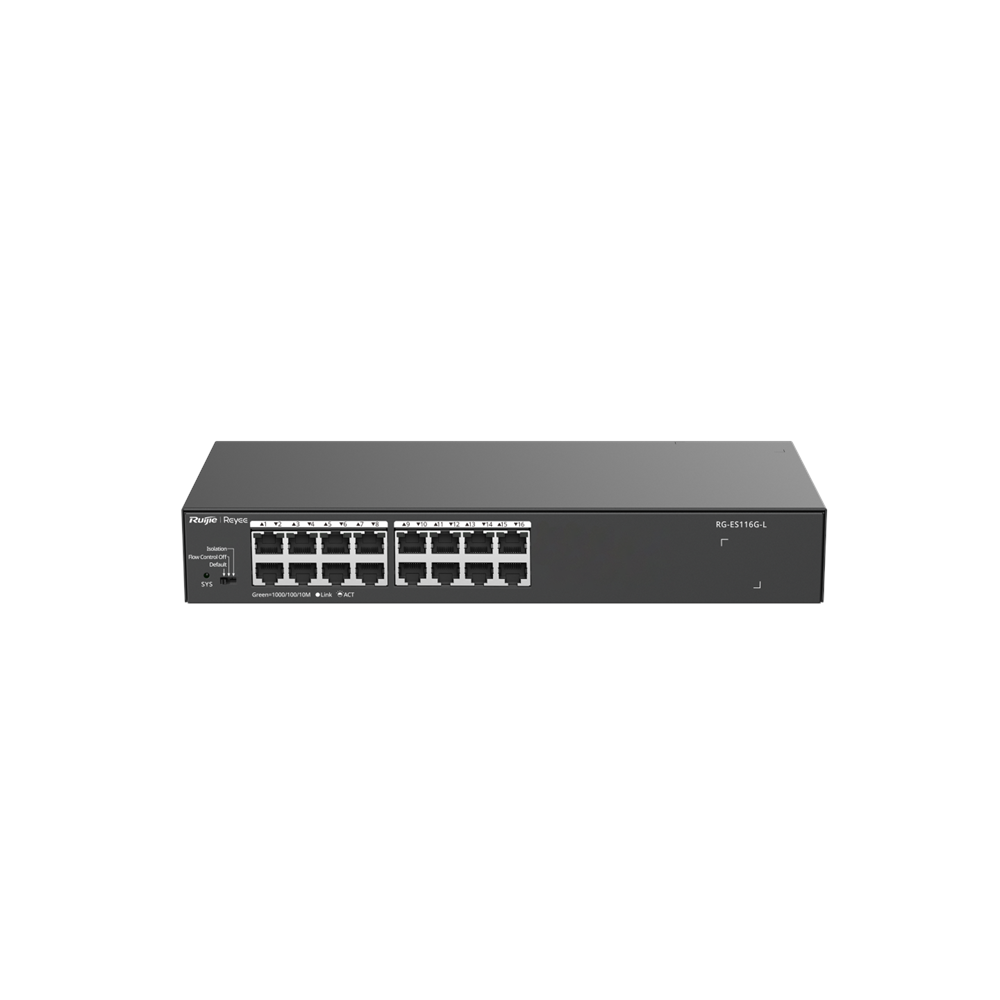 Ruijie Reyee RG-ES116G-L 16 Port Gigabit Yönetilemez Switch