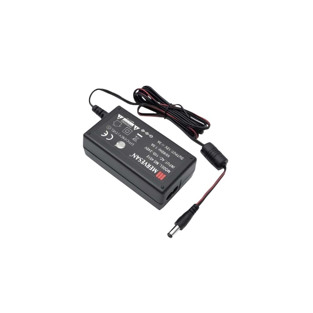 Mervesan MT-4509 9V 4.5 Plastik Kasa Adaptör