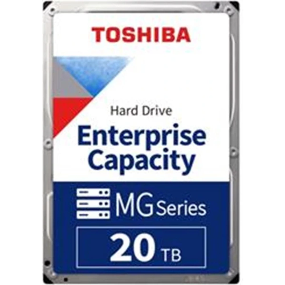Toshiba 20 TB MG Enterprise 7200 RPM 512MB Sata 3 (MG10AC20TE)
