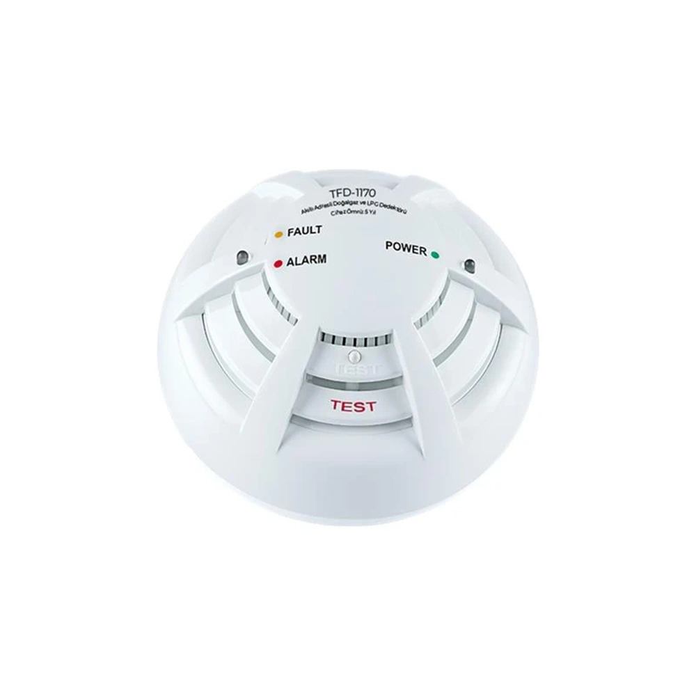 Teknim TFD-1170 Akıllı Adresli Doğalgaz Dedektörü (Harici Beslemeli)