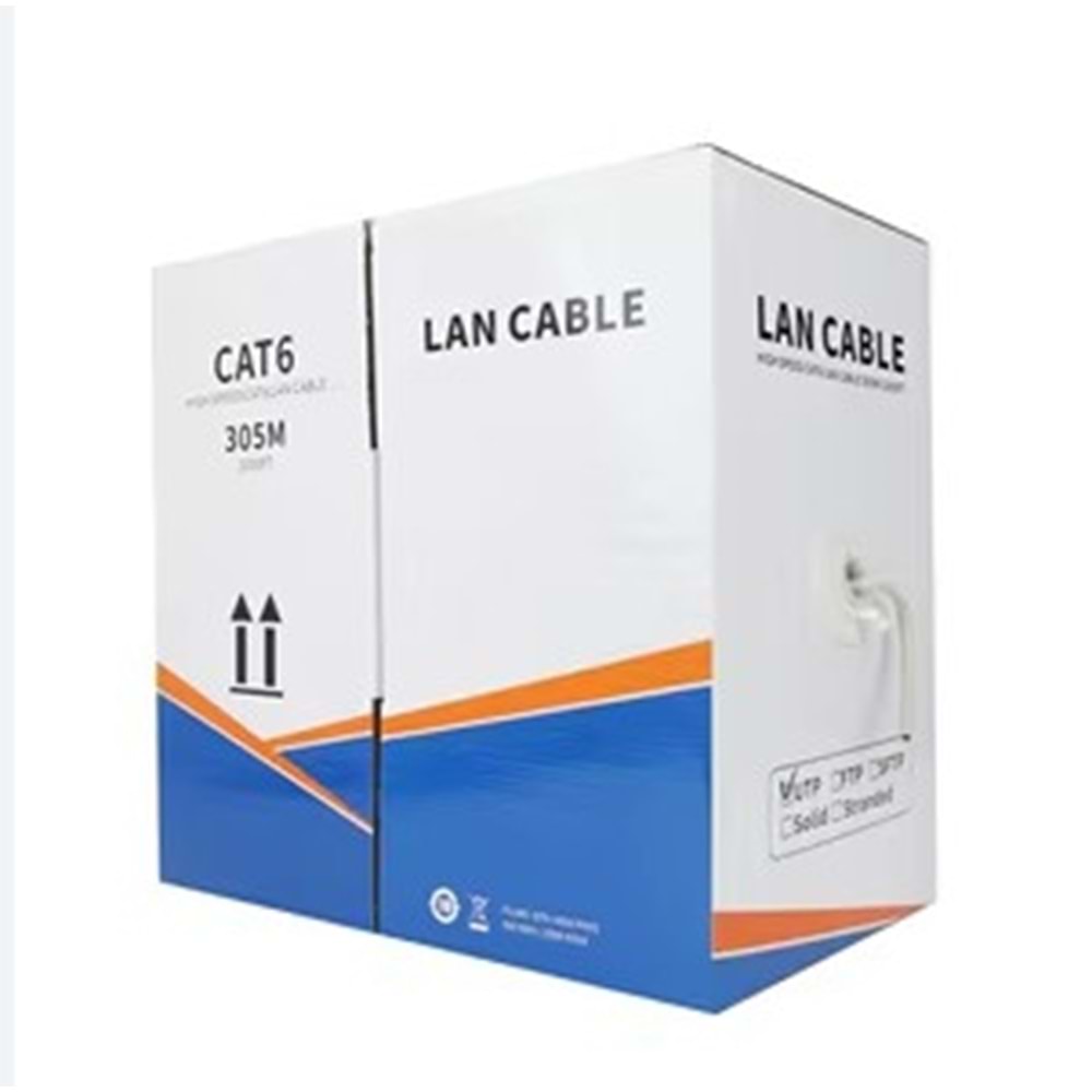 Infınıty CAT6 Kablo 0,57MM CCA PVC Box 305M