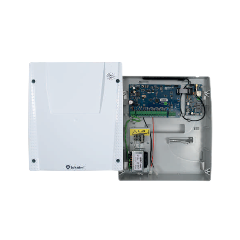 Teknim TSP-5208G GSM/GPRS Modülü 8 8 Bölgeli Alarm Paneli (Mobil Uygulama) TXM-5272 GSM/GPRS Modülü dahildir. Akü ve Keypad hariçtir.