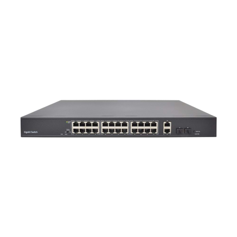 Starboard PS19G-162ES-200 16 Port Gigabit PoE / 2 Port Gigabit RJ45 / 2 Port SFP Uplink 200W Yönetilemez Switch