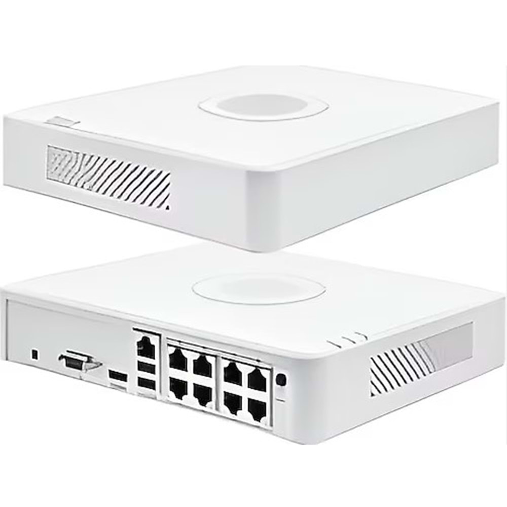 Hikvision DS-7108NI-Q1/8P 8 Kanal PoE NVR 1x6 TB Sata