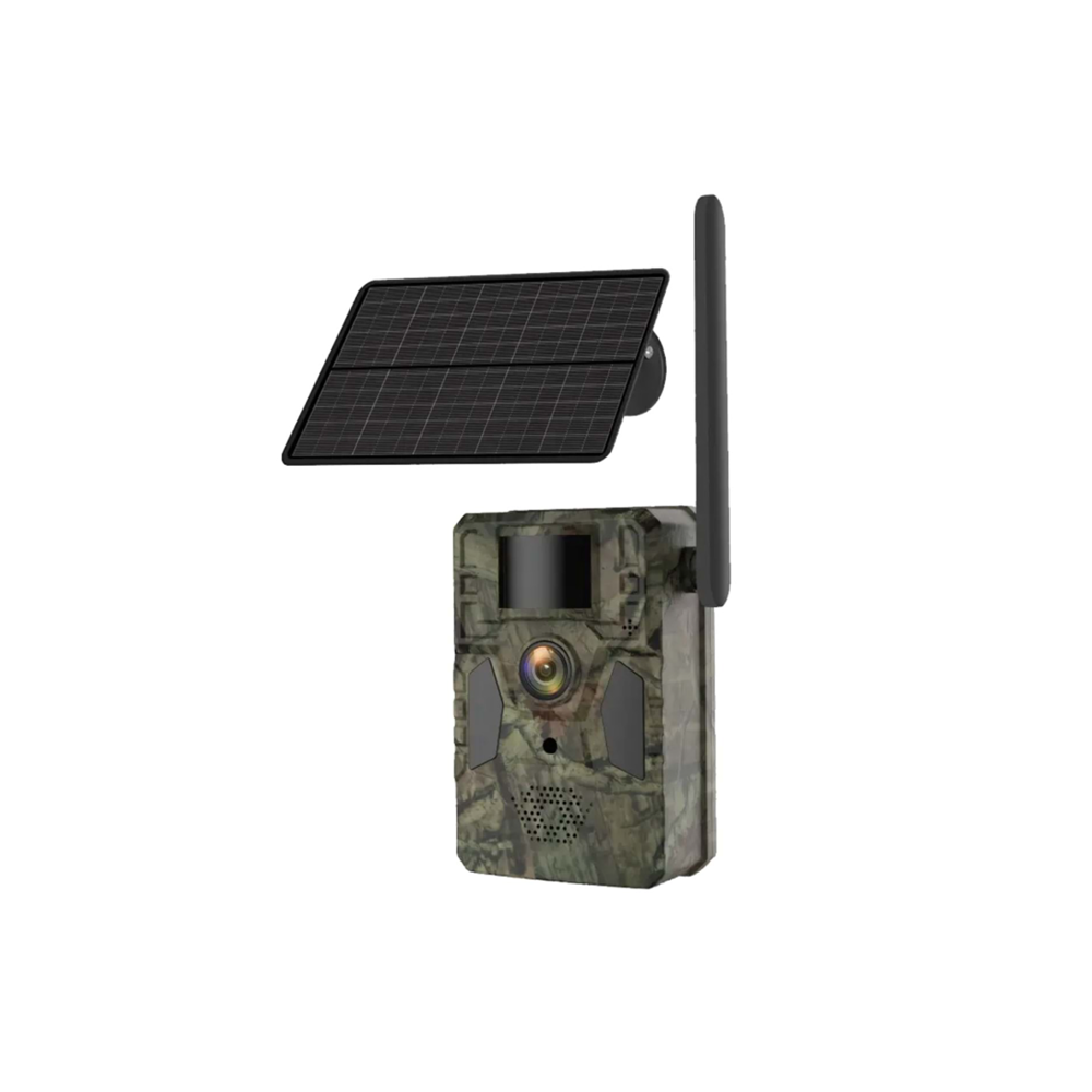 INOX-222 4 MP Full HD 4G Solar Sim Kartlı GPRS+ Black Led Fotokapan IR IP Kamera