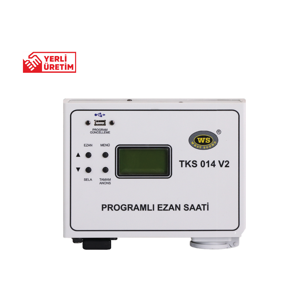 West Sound TKS 014 V2 Programlı Ezan Saati