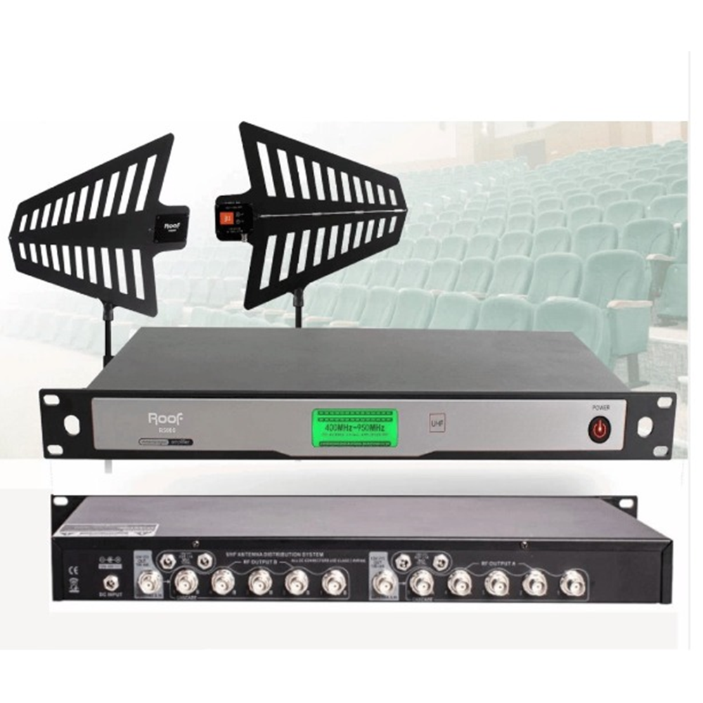 Roof R-5000 2x5 Yollu 4 Alıcı Aktif Anten Güç Dağıtım Sistemi