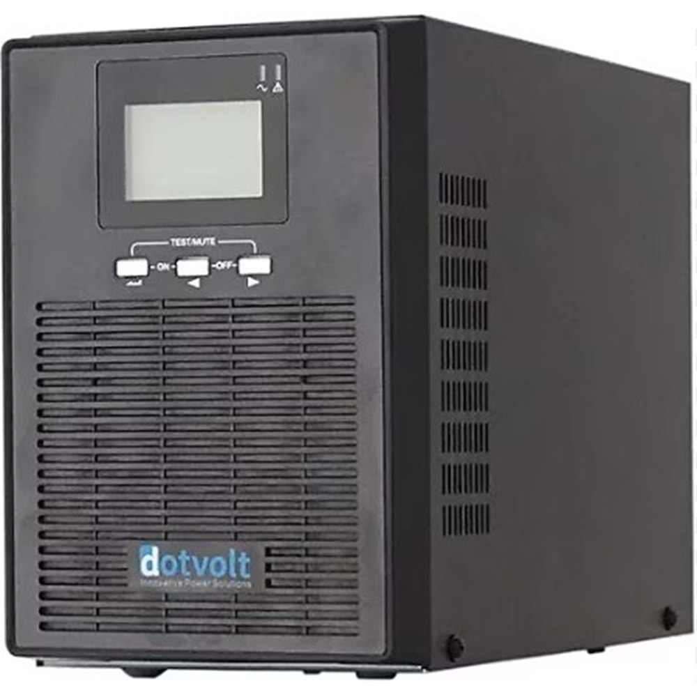 Dotvolt MN Plus 1 KVA 1/1 2x12v 9A PF Online Ups