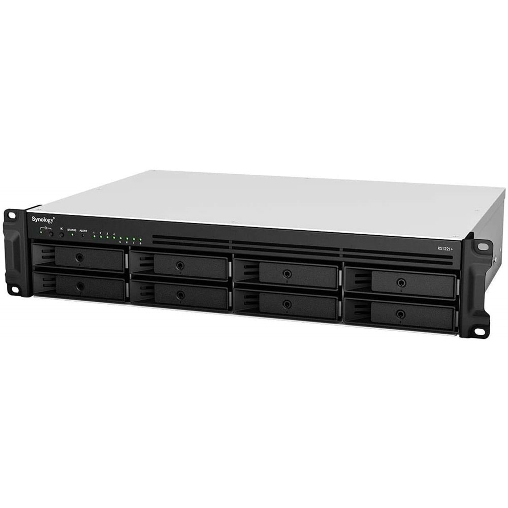 Synology RS1221 Plus 4 GB 8 Bay 4xGlan Nas Cihazı
