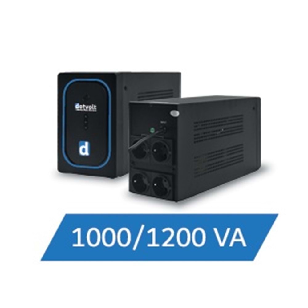Dotvolt LN Plus 1000 VA Line İnteractive UPS 12v 9Ah