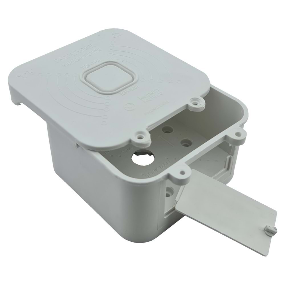 Kamera Kutusu TRK-100 Kare Prof. Buatı Beyaz