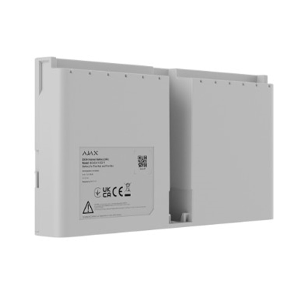 Ajax EN54 Fire Hub İçin Dahili Pil (72 Saat) - BEYAZ