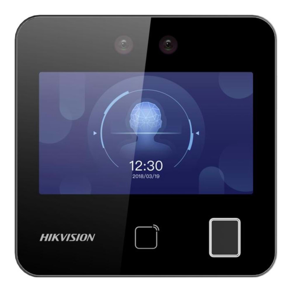 Hikvision DS-K1T343MFWX Yüz Tanıma ve Parmakizi Terminali