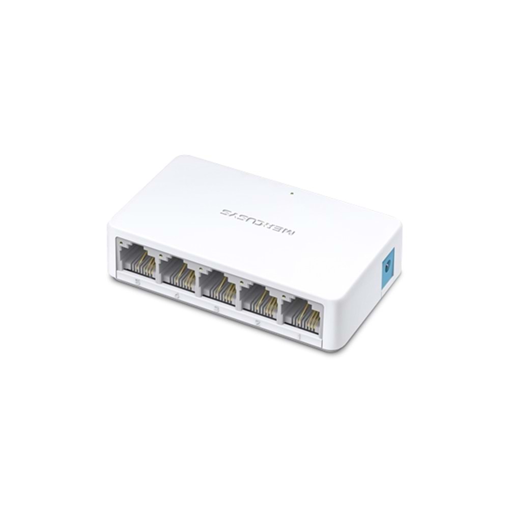 TP-Lınk Mercusys MS105 5 Port 10/100 Yonetılemez Desktop Swıtch Plastik Kasa