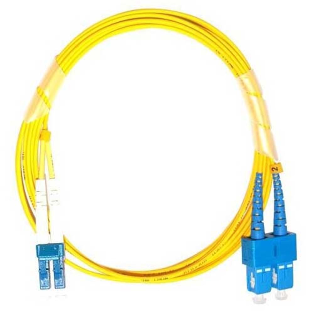 Erat E9DXSCLC2D0020 SC-LC Duplex SM 9/125 Patch Cord 2 MT