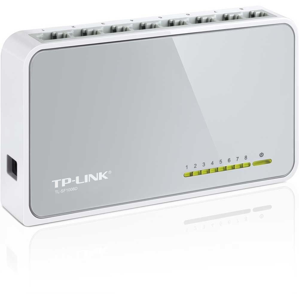 TP-Lınk TL-SF1008D 8 Port 10/100 Fast Ethernet Desktop Swıtch