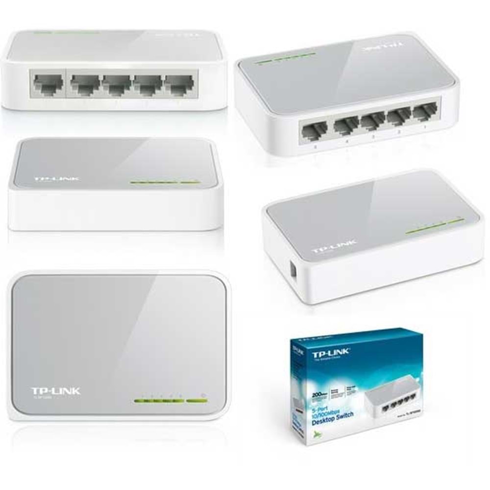 TP-Lınk TL-SF1005D 5 Port 10/100 Fast Ethernet Desktop Swıtch