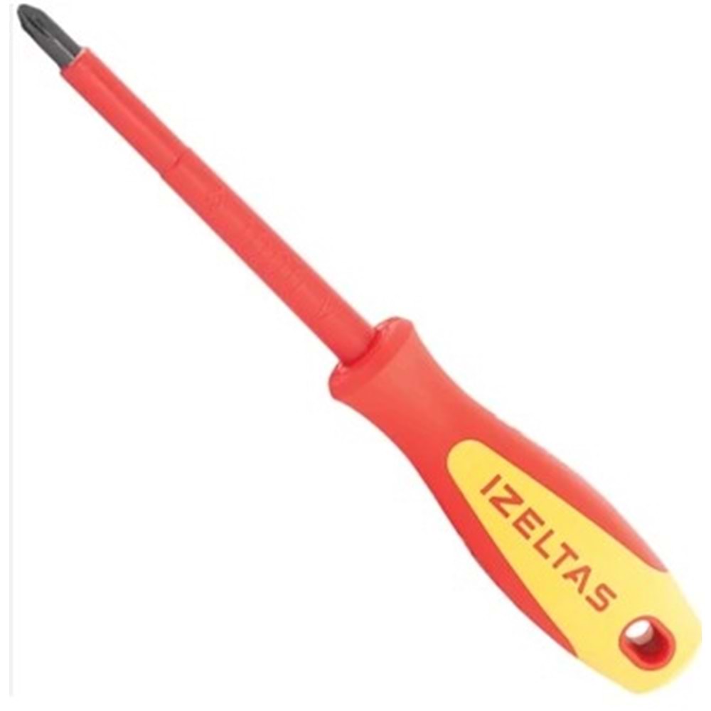 İzeltaş 4145180360 İzoleli Elektrikçi Yıldız Tornavida 1000V - 3X60 Mm