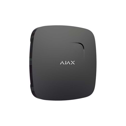 Ajax FireProtect Kablosuz Isı ve Duman Dedektörü (Siyah)