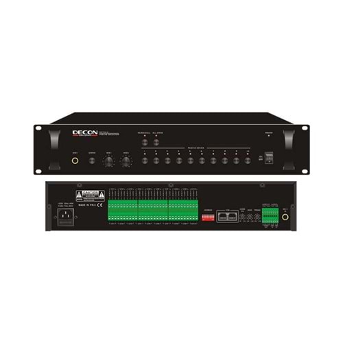 Decon DP-7212 10 Bölgeli Acil Anons Kontrol Modülü