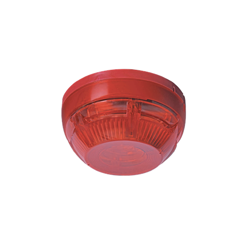 Teknim TFS-3192R Konvansiyonel Flaşörlü Yangın Alarm Sireni Kırmızı