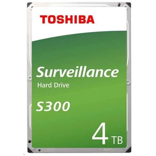 Toshiba Surveillance HDD 4 TB S300 256MB 7/24 Güvenlik Diski