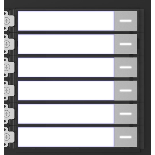 Hikvision DS-KD-KK Video İntercom İsim Modülü (Butonlu)