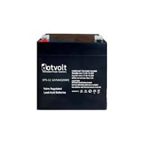 Dotvolt 12V 5AH Bakımsız Kuru Tip Ups Aküsü