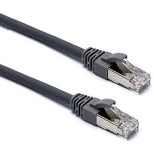 Excel 100-176 Cat6A Patch Lead F/FTP Shielded LSOH Blade Booted 0.5 m Grey