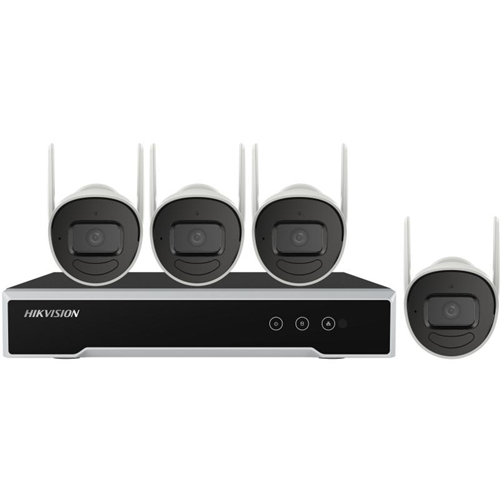 Hikvision NK42W0H-1T Kablosuz IP Kamera 4'lü Set (2MP) 1TB NVR