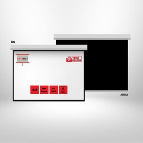 Lite Out 300X225 Motorlu Perde