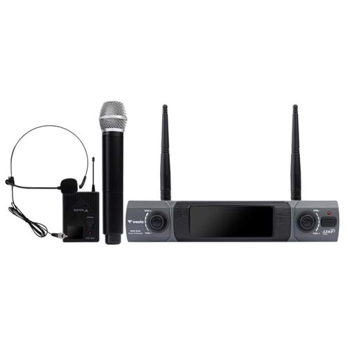 Westa WM-202HT 1-Yaka 1-El Kablosuz Mikrofon Seti