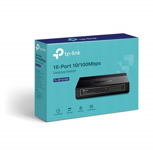 TP-Link TL-SF1016D 16 Port 100 Mbps Yönetilemez Switch