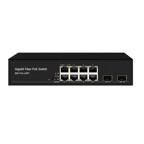 Starboard SB-3E0208P-2SFP/120W 8 Port Gigabit PoE / 2 Port SFP Uplink 120W Yönetilemez Switch