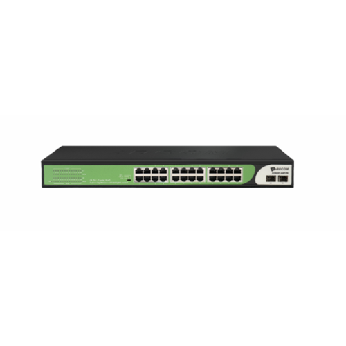 BDCOM S1500-24T2S 24 Port Gigabit 2 SFP Yönetilemez Switch